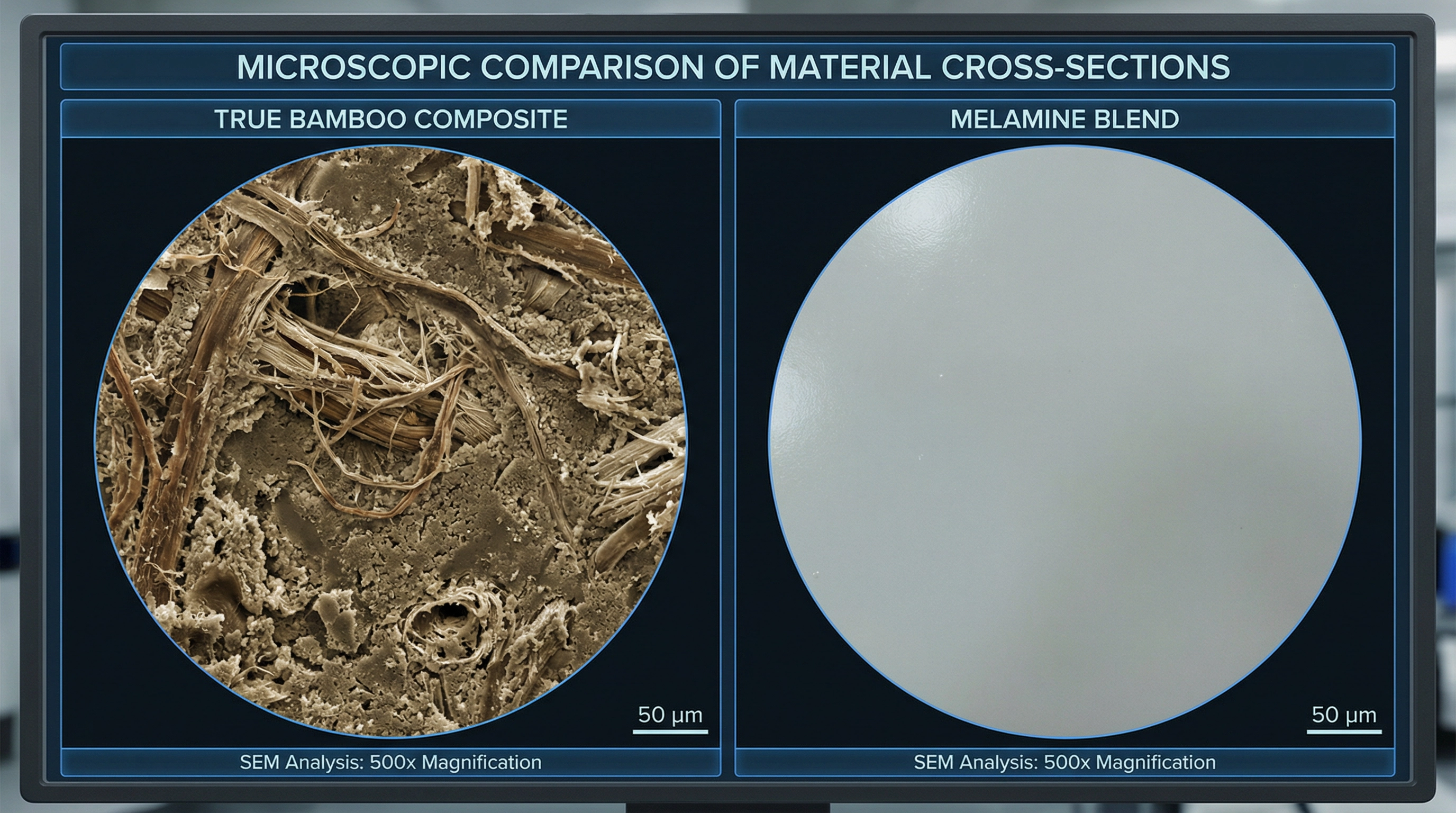 Bamboo Fiber vs. Melamine: A Material Engineer's Safety Analysis for 2025