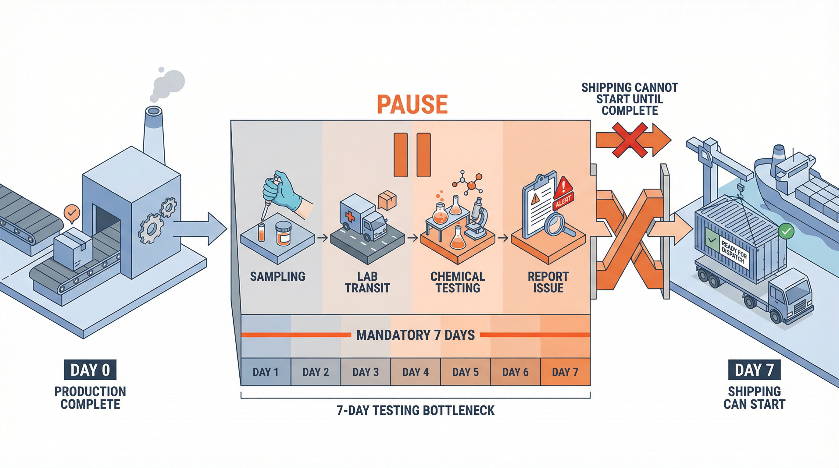 The Certification Standoff: Why Your Goods Sit on the Dock for 7 Days