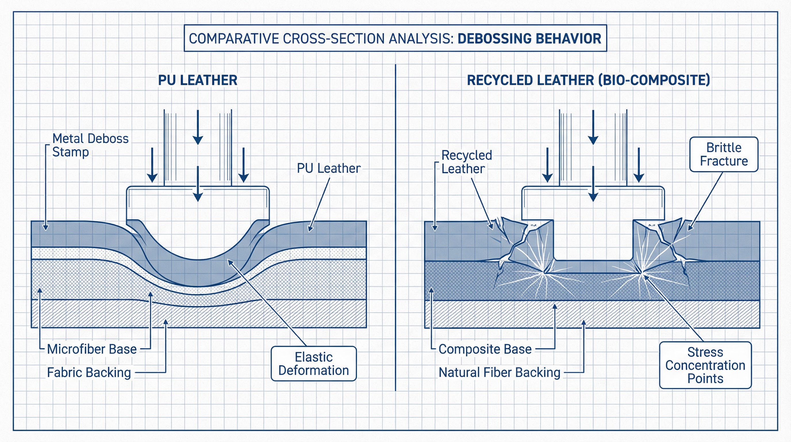The 'Deboss Depth' Limit: Why Deep Branding Cracks Bio-Materials