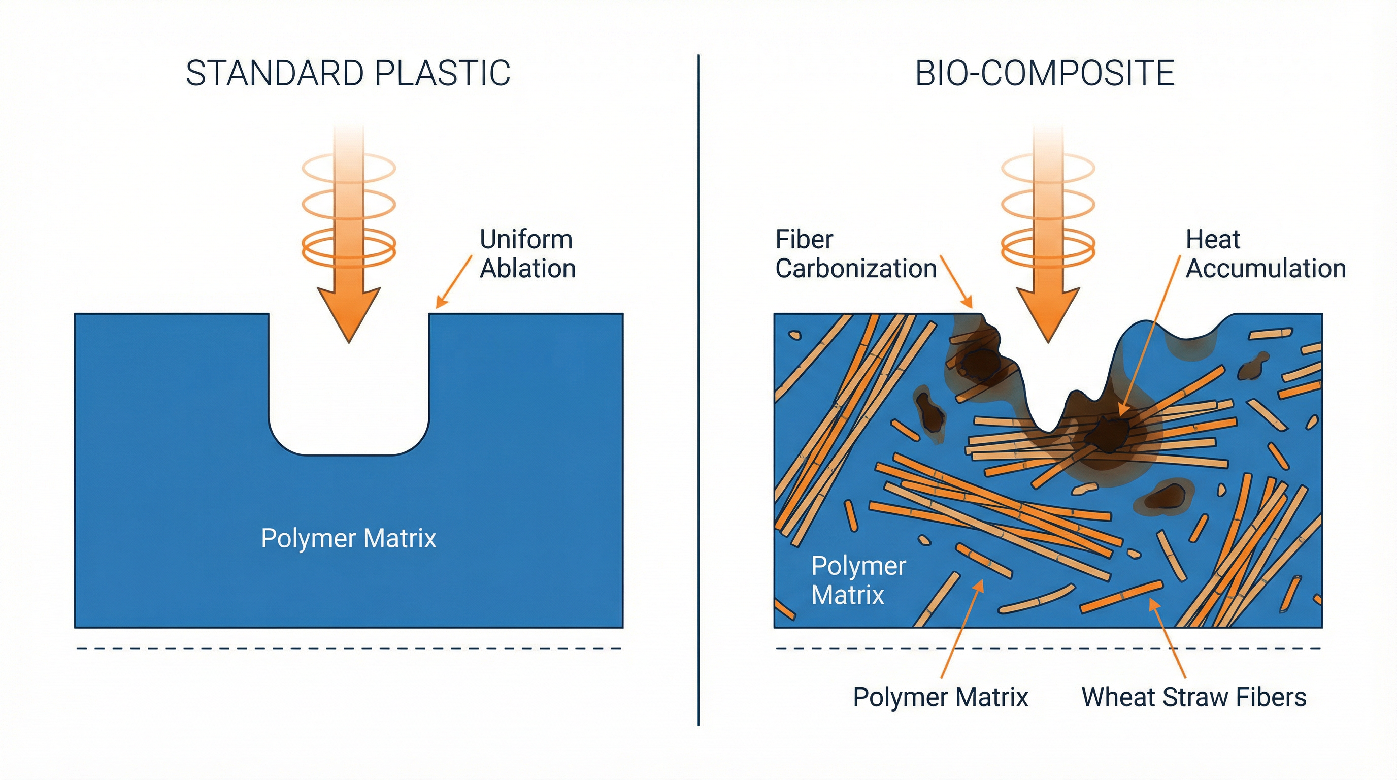 The 'Burnt Sugar' Effect: Why Laser Engraving Bio-Plastics Isn't Plug-and-Play