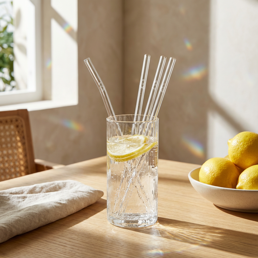 Glass Straw Sets